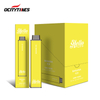 Stylo vape jetable jaune 6000 bouffées sans bouton