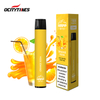 Stylo vape jetable jaune 2000 Puff