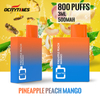 Nouveau ODM OEM coloré tendance HAPP BOX 800puffs vape jetable